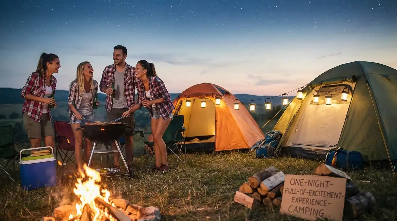 Keseruan Camping di Batu Malang